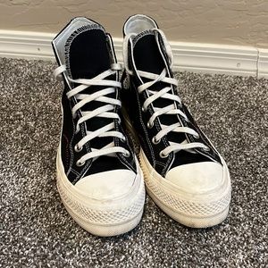 Converse Chuck Taylor All Star Lift Floral Sneakers size 8